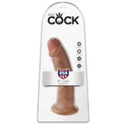 King Cock 9’ Dildo for sale in realistic packaging showcases high-quality craftsmanship