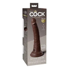 King Cock Elite 7’ Dual Density Silicone Cock in retail packaging for adults