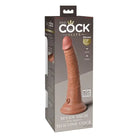 King Cock Elite 7’ dual density silicone cock in realistic flesh tone