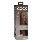 King Cock Dongs & Dildos Brown King Cock Elite 8" Dual Density Silicone Cock at the Haus of Shag