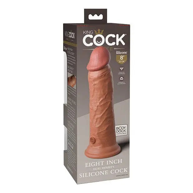 King Cock Dongs & Dildos King Cock Elite 8" Dual Density Silicone Cock at the Haus of Shag