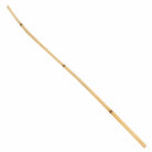 Kink Industries natural rattan cane: Long wooden stick with three dark bands