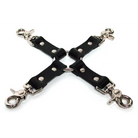 Kinklab Bondage and Kink KinkLab Leather Hog Tie (Black) at the Haus of Shag