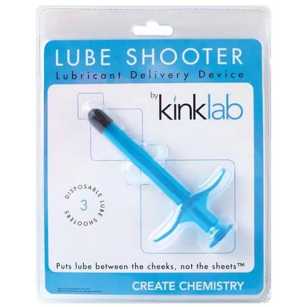 Kinklab Lubricants Blue Kinklab Lube Shooter at the Haus of Shag