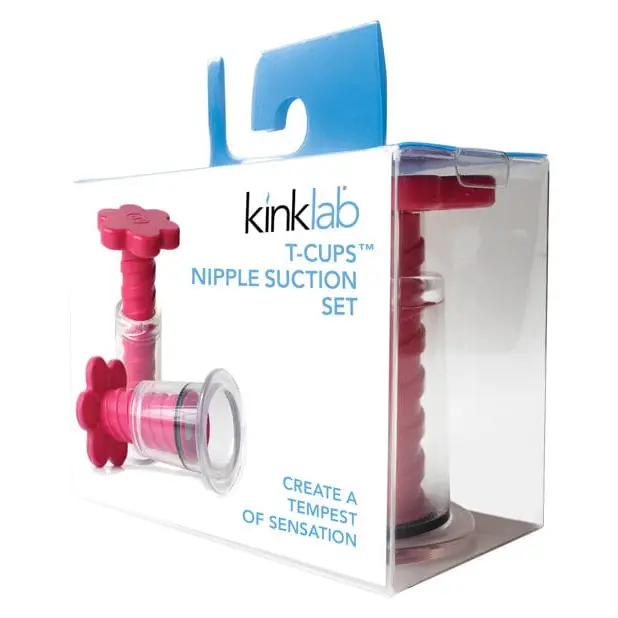 Kinklab Stimulators Kinklab T-cup Nipple Suction Set at the Haus of Shag