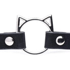 Master Series Collar Kinky Kitty Ring Slim Choker at the Haus of Shag