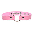 Master Series Collar Kinky Kitty Ring Slim Choker at the Haus of Shag