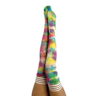 Kixies Gilly Multi-Color Tie-Dye - Medium - Stockings