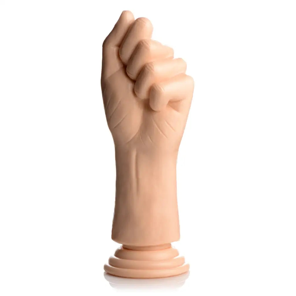 Master Series Realistic Dildo Knuckles Small Clenched Fist Dildo at the Haus of Shag