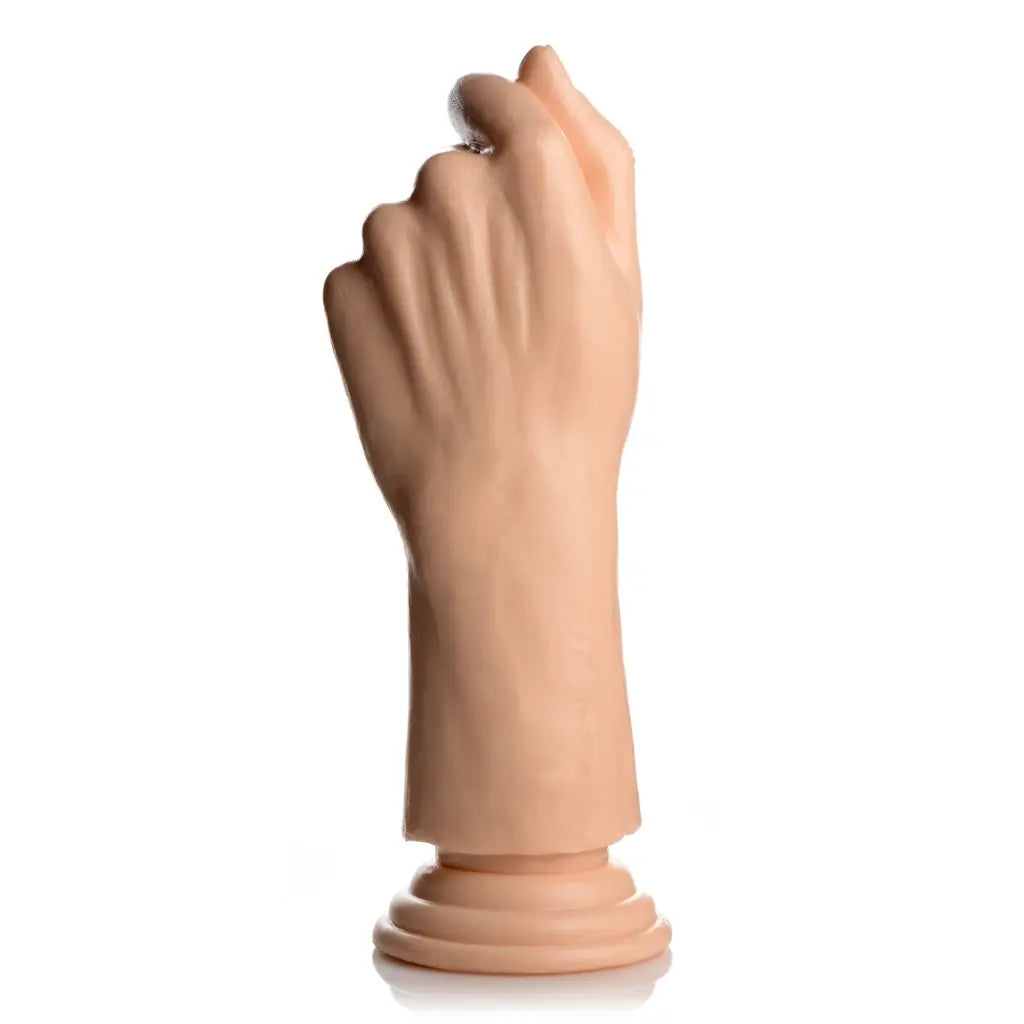 Master Series Realistic Dildo Knuckles Small Clenched Fist Dildo at the Haus of Shag