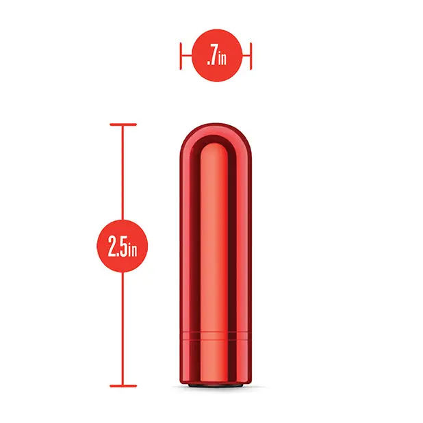 Kool Vibes Rechargeable Mini Bullet Cherry - Cherry - Vibrators and Massagers