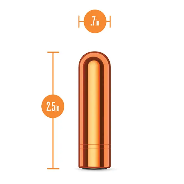 Kool Vibes Rechargeable Mini Bullet Tangerine - Tangerine - Vibrators and Massagers