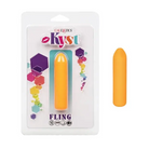 CalExotics Stimulators Orange Kyst Fling Petite Massager at the Haus of Shag