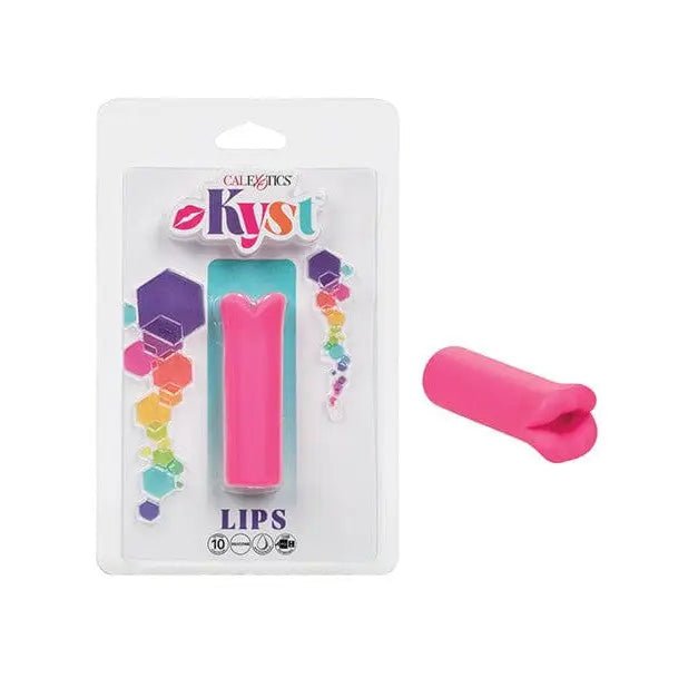 CalExotics Stimulators Pink Kyst Lips Petite Massager at the Haus of Shag