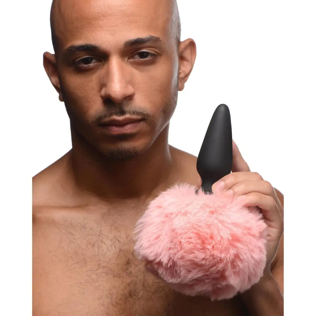 Tailz Tail Plug Large Anal Plug With Interchangeable Bunny Tail at the Haus of Shag