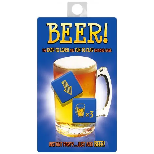 Large Beer Dice - Games