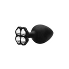 Large Lucky Diamond Butt Plug Black - Butt Plug