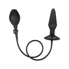 CalExotics Plug Large Silicone Inflatable Plug - Black at the Haus of Shag