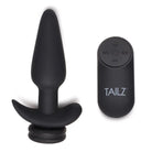 Tailz Tail Plug Large Vibrating Anal Plug With Interchangeable Bunny Tail at the Haus of Shag