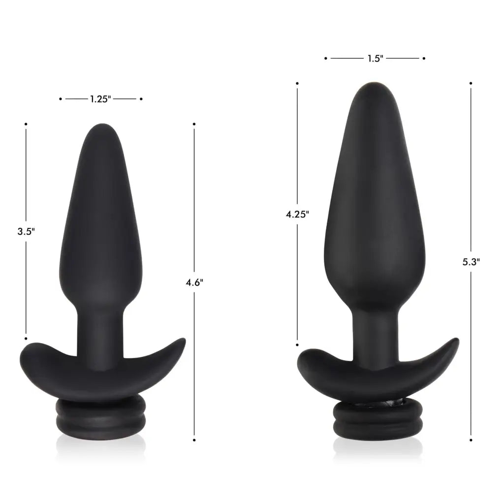 Tailz Tail Plug Large Vibrating Anal Plug With Interchangeable Bunny Tail at the Haus of Shag