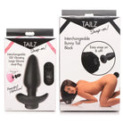 Tailz Tail Plug Large Vibrating Anal Plug With Interchangeable Bunny Tail at the Haus of Shag