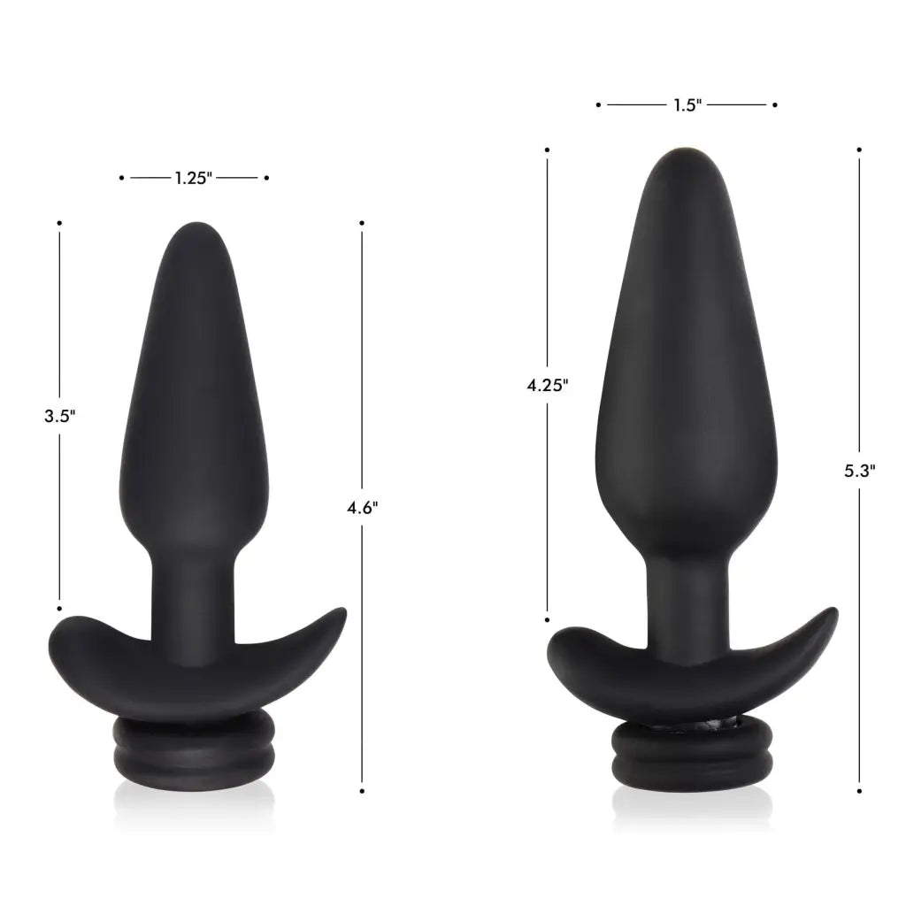 Tailz Tail Plug Large Vibrating Anal Plug With Interchangeable Bunny Tail at the Haus of Shag