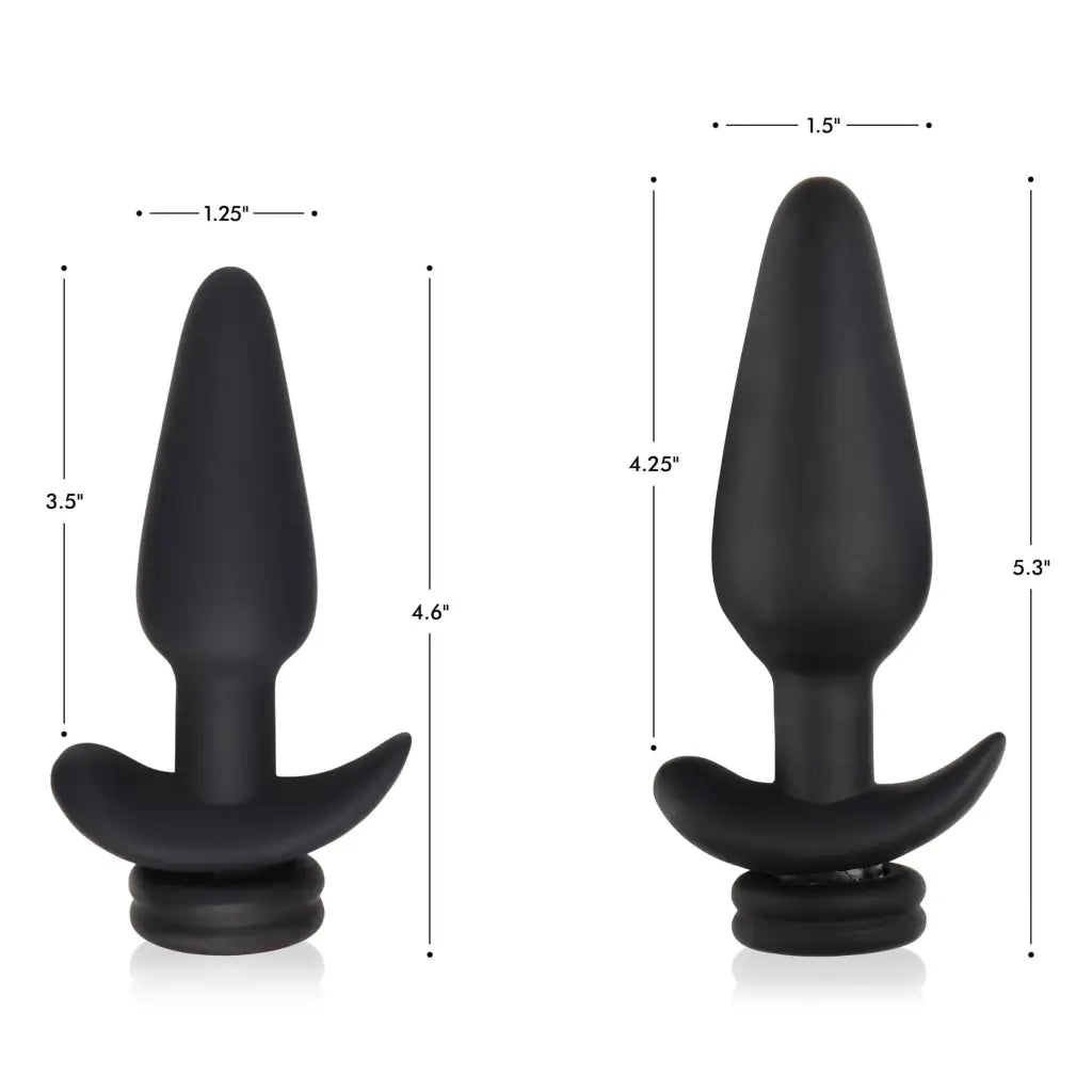 Tailz Tail Plug Large Vibrating Anal Plug With Interchangeable Fox Tail at the Haus of Shag