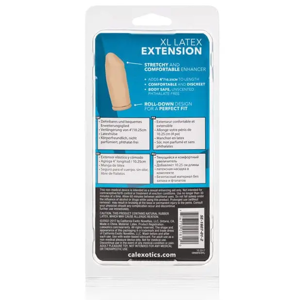 CalExotics Penis Enhancement Latex Extension at the Haus of Shag