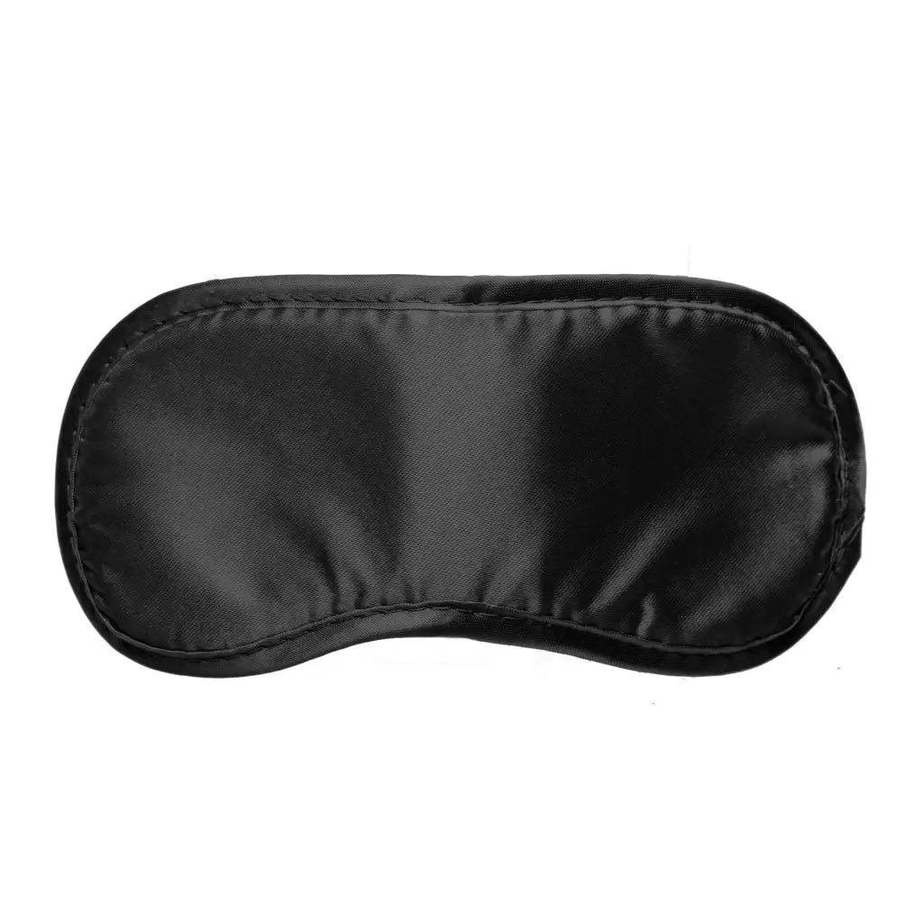 Greygasms Blindfold Le Boheme Satin Blindfold - Black at the Haus of Shag