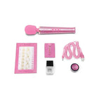 Le Wand All That Glimmers Limited Edition Set - Pink glittery personal massager with accessories