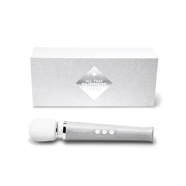 Le Wand Massage Products White Le Wand All That Glimmers Limited Edition Set at the Haus of Shag