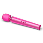 Le Wand Magenta Rechargeable Massager - Bright Pink, Rounded Head & Cylindrical Handle