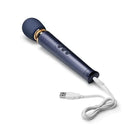 Le Wand Petite Rechargeable Massager with USB charging cable for convenient use