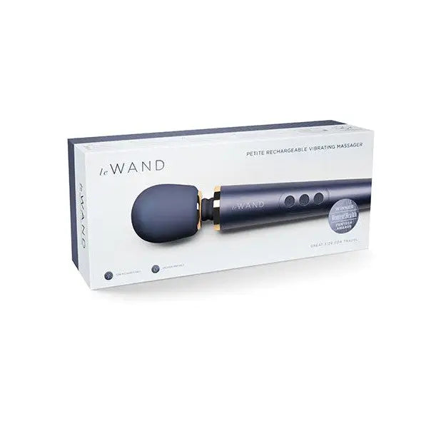 Le Wand Petite Rechargeable Massager - Navy - Wand