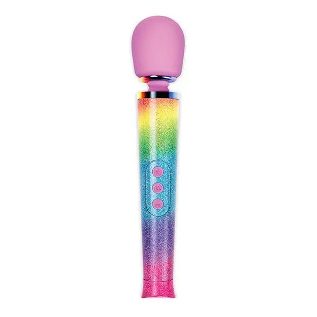 Le Wand Massage Products Le Wand Petite Rechargeable Vibrating Massager - Rainbow at the Haus of Shag