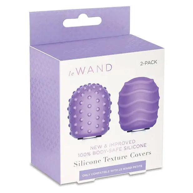 Le Wand Massage Products Violet Le Wand Silicone Texture Covers at the Haus of Shag