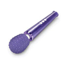 Purple handheld massager with wand silicone texture head – Silicone Texture Covers by Le Wand