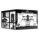 Leg Spreader Obedience Chair With Sex Machine - Black - Thrusting Machine