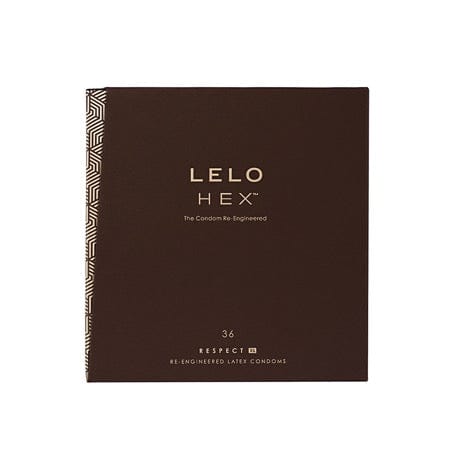 LELO Condoms 36 / Regular LELO HEX  Respect XL Latex Condoms at the Haus of Shag