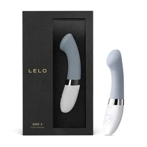 LELO GIGI 2 Vibrator in sleek black box for G-spot orgasm and clit massage