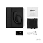 LELO Wearable Vibrator Black LELO IDA WAVE Rechargeable Dual Stimulator Black at the Haus of Shag