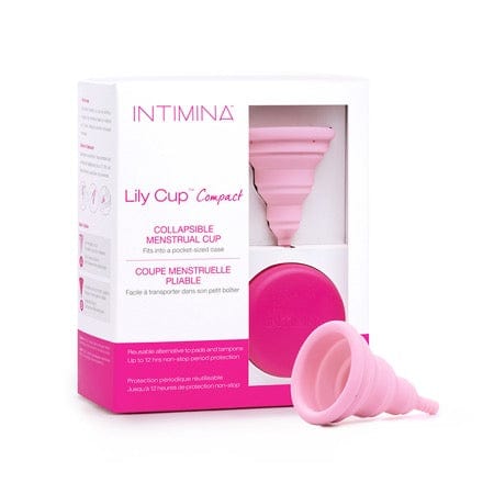 Lelo Inc U.S.A Sexual Wellness INTIMINA Lily Cup Compact Collapsible Menstrual Cup Size A at the Haus of Shag