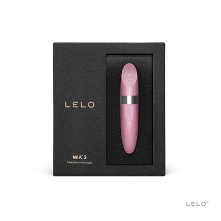 LELO Lipstick Vibrator Pink LELO MIA 2 Discreet Lipstick Vibrator at the Haus of Shag