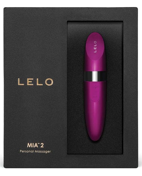 LELO Lipstick Vibrator Red LELO MIA 2 Discreet Lipstick Vibrator at the Haus of Shag