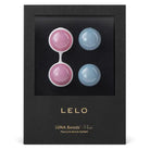 LELO LUNA Beads Mini - pink and blue pleasure beads system for Kegel exercises