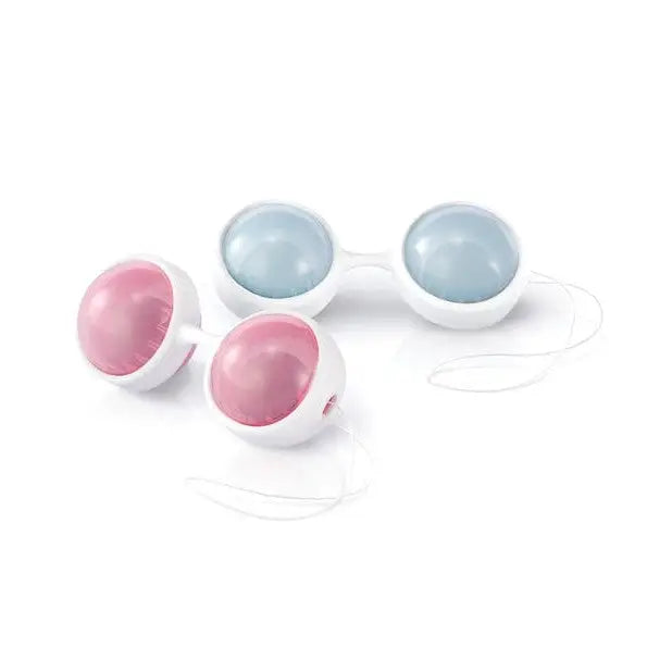 Lelo Luna Beads - Pink & Blue Kegel balls for pelvic floor exercise and intimate wellness