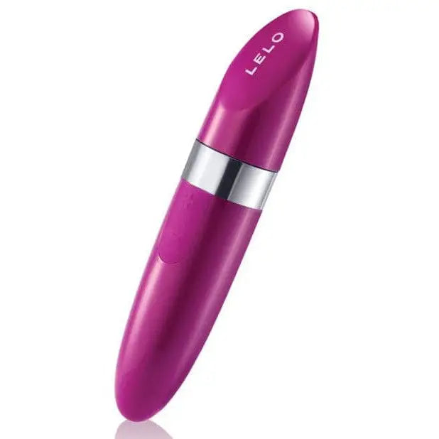 LELO MIA 2 USB rechargeable lipstick vibrator in bright pink color