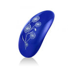 Blue pill with white flower design – LELO NEA 2 rechargeable clitoral stimulator