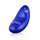 Blue silicone LELO NEA 2: a safe, rechargeable clitoral stimulator for babies