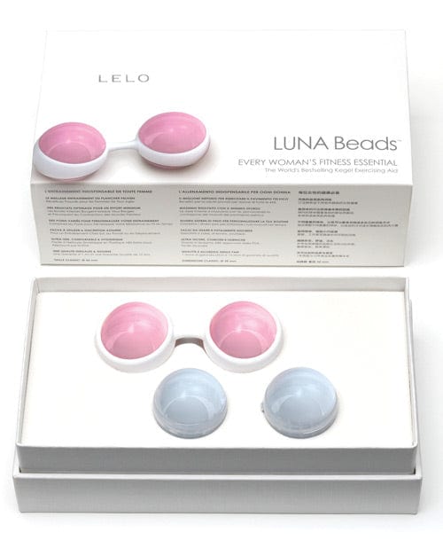 LELO Sexual Enhancers Lelo Luna Beads - Pink & Blue at the Haus of Shag